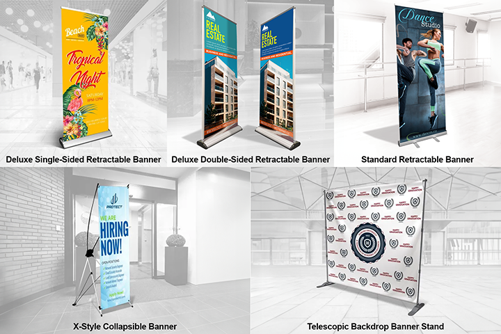 Banners with Stand