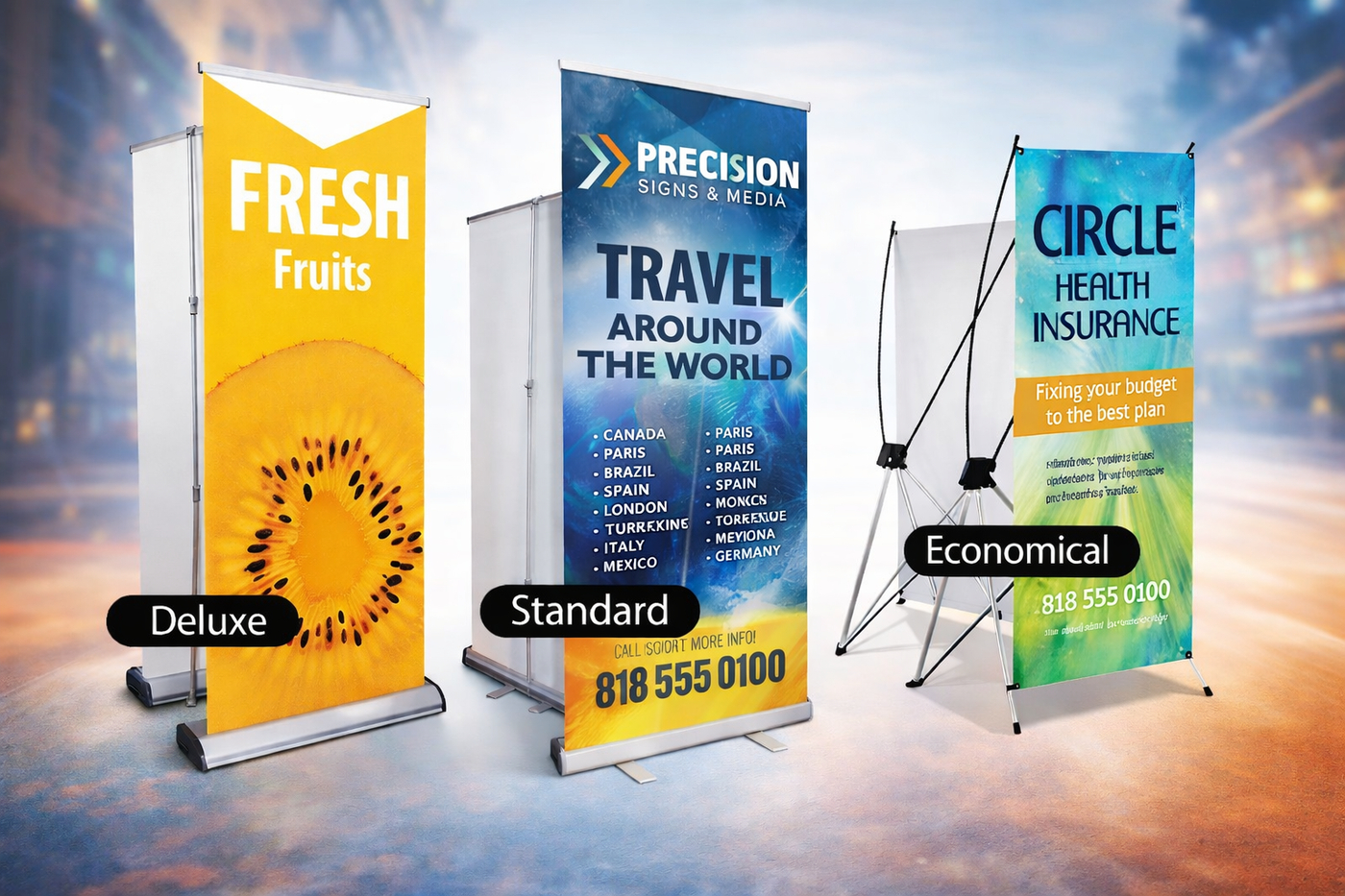 Banners with Stand