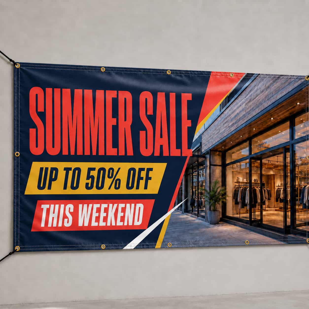 Outdoor banners