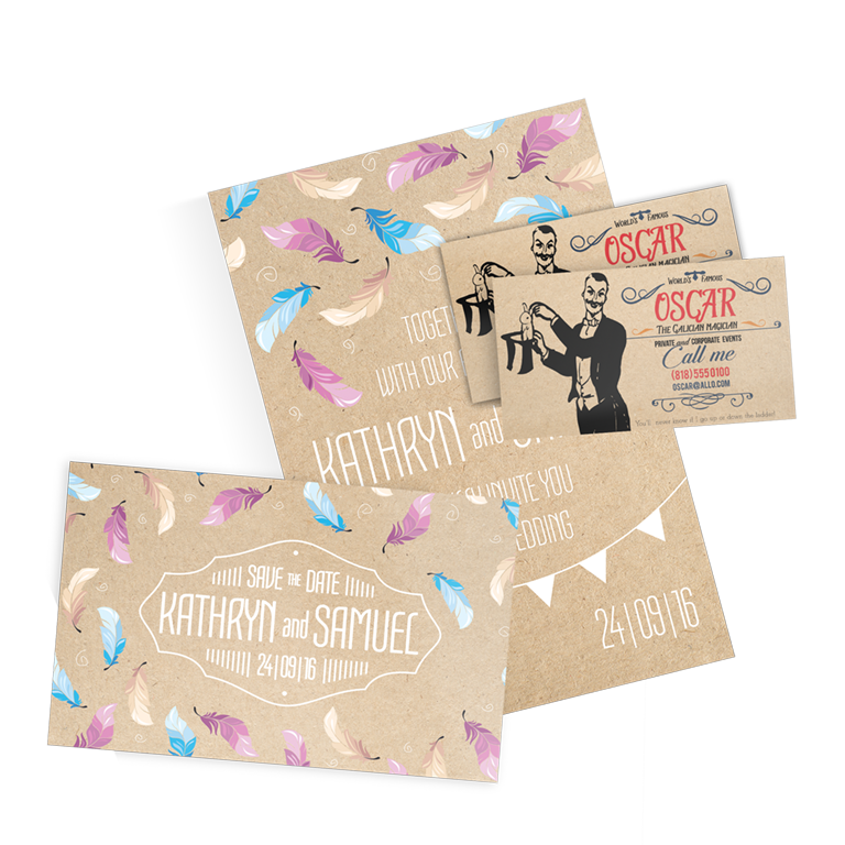 Brown Kraft Business Cards