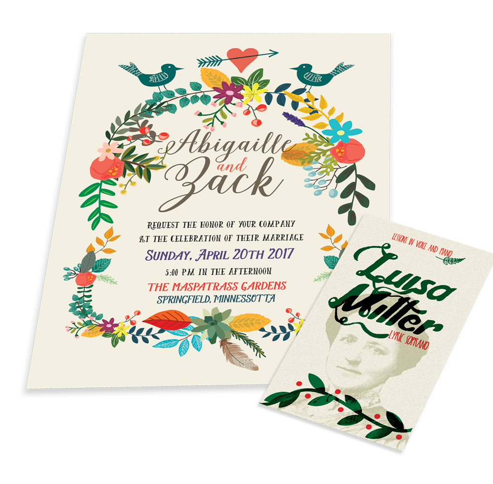 Natural Business Cards
