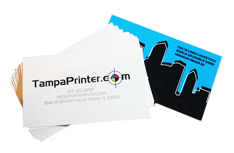 Linen Business Cards