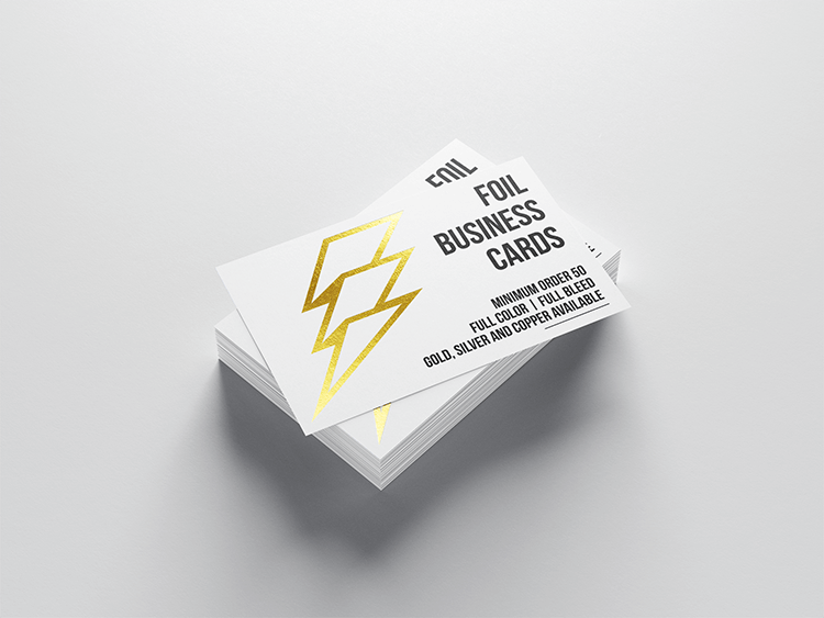 Foil Fusion Business Cards