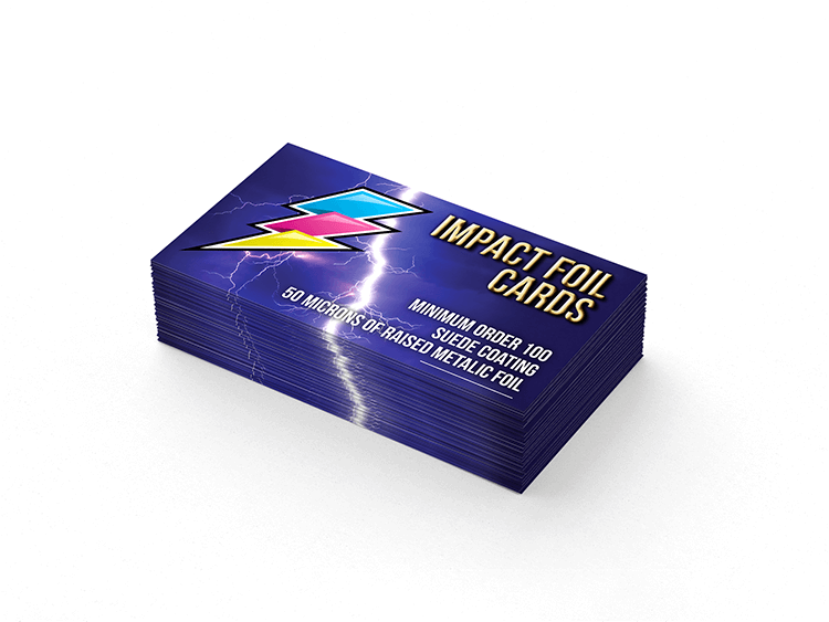 Impact Foil Business Cards