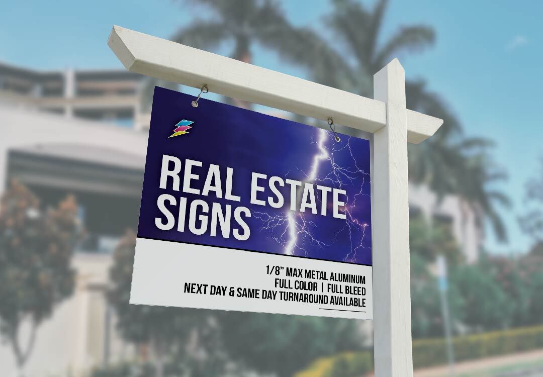 Real Estate For Sale Signs