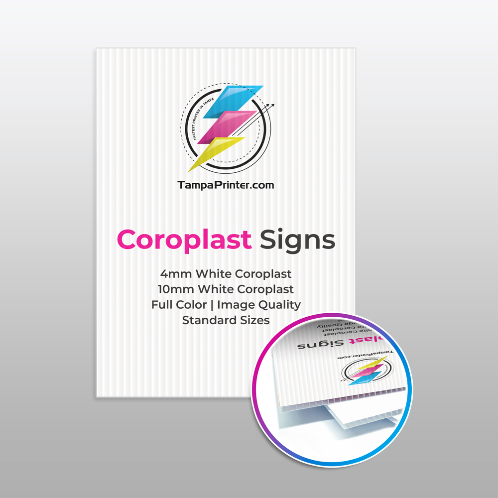 Coroplast Signs