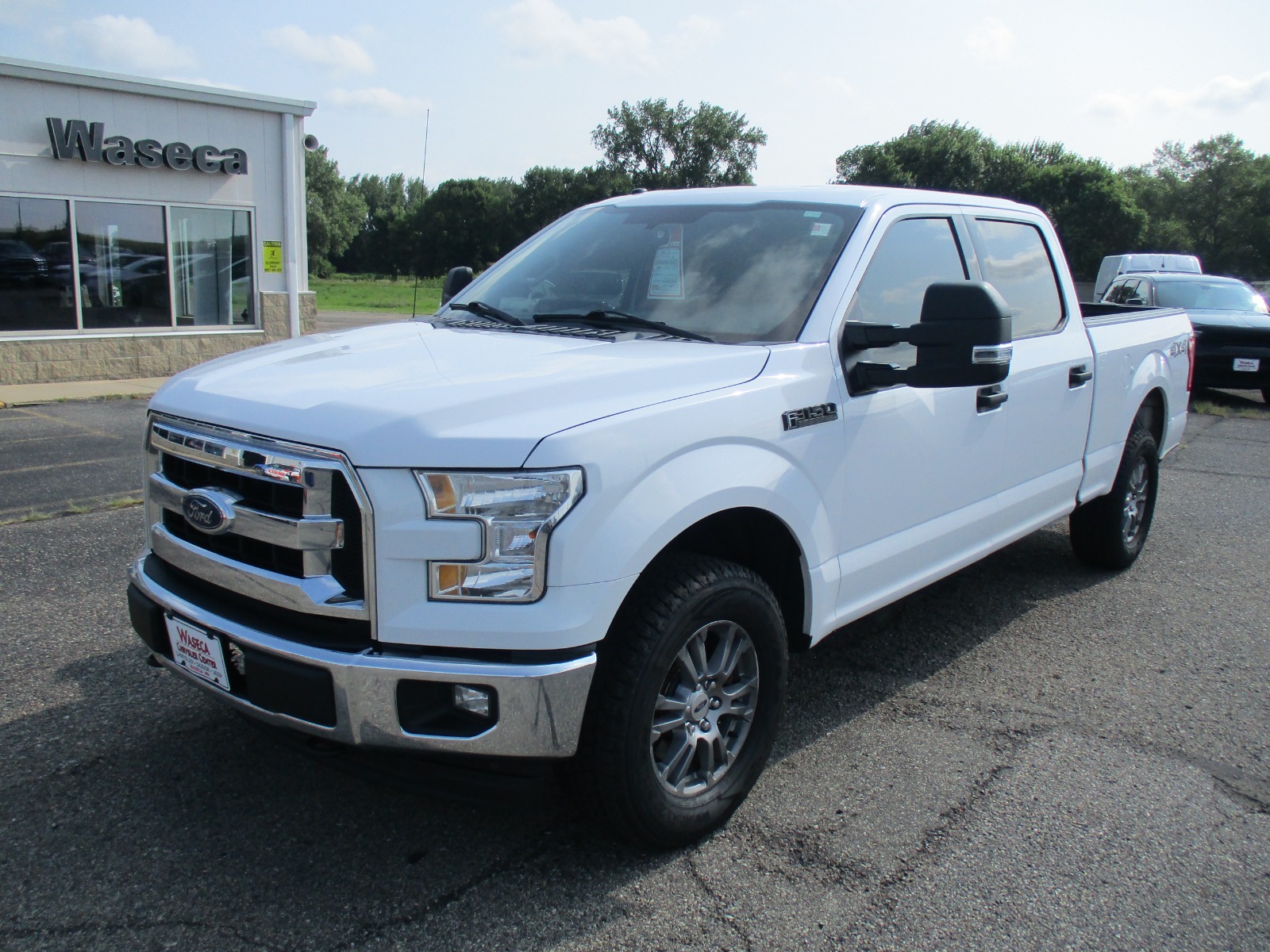 White 2017 Ford F-150 Pickup Truck Four-Wheel Drive Automatic