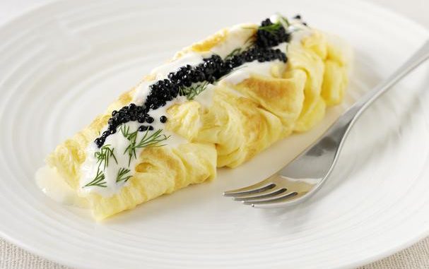 duck-egg-omelette-with-caviar-and-sour-cream.jpg Duck Egg Omelette With Caviar and Sour Cream