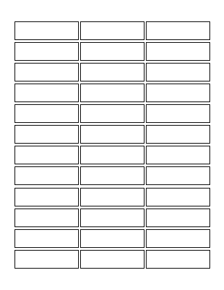Custom Blank Label Image