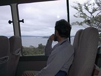 Robert contemplating Gatun Lake