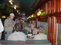 On the Panama Canal Railway