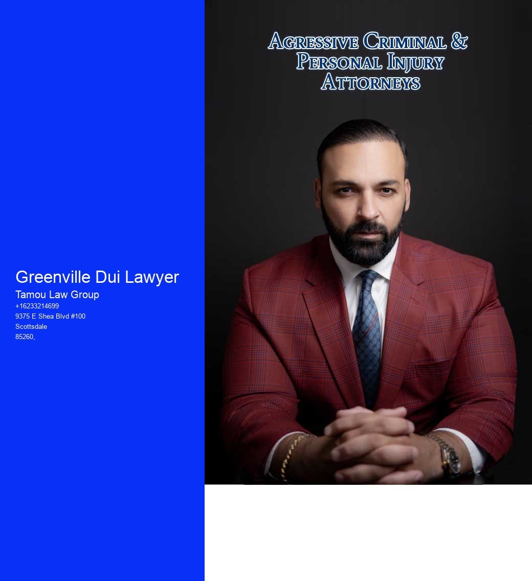 Greenville Dui Lawyer
