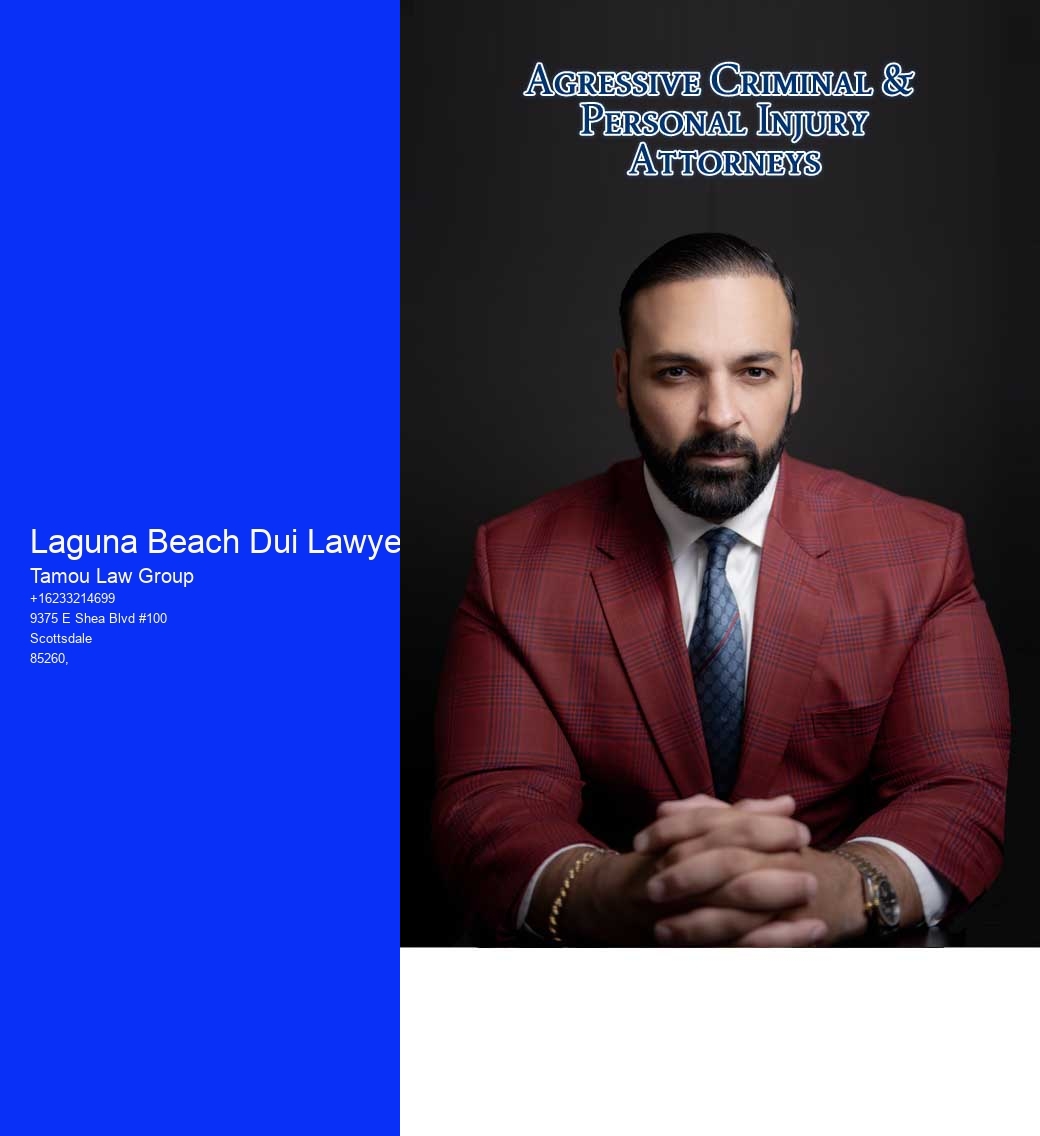 Laguna Beach Dui Lawyer