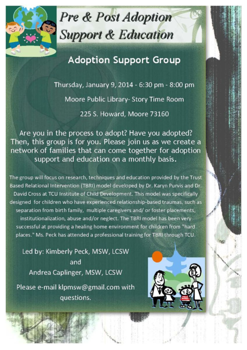 Oklahoma Adoption Support Group America World Adoption