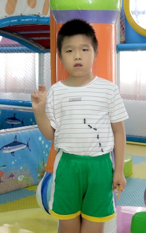 9 year old, Matt, lives in China and needs a forever family.