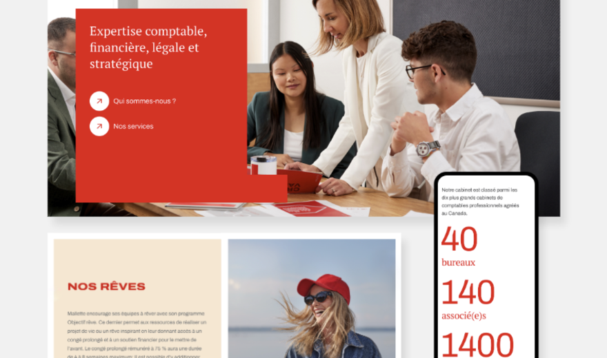 Site Web de Mallette