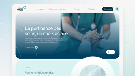 Site web - Choisir avec soin Québec