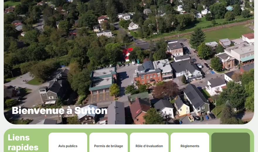 Ville de Sutton Ville de Sutton