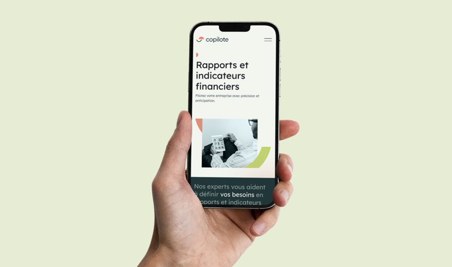 Site web de Copilote sur Odoo