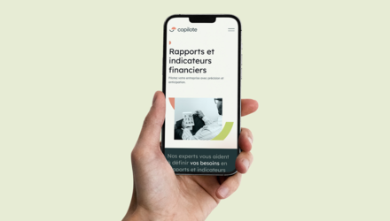 Site web de Copilote sur Odoo