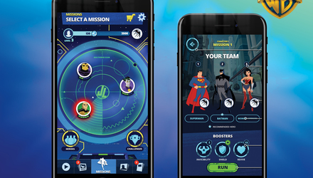 Application pour Warner Brothers (Collab. Bekom)