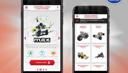 Application pour Spin Master (Collab. Bekom)