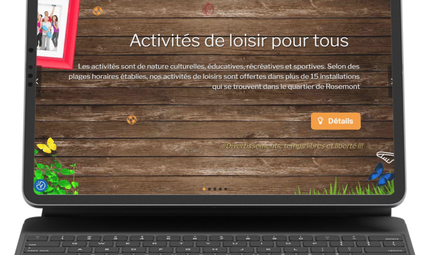 Site web OBNL - LRCR.qc.ca