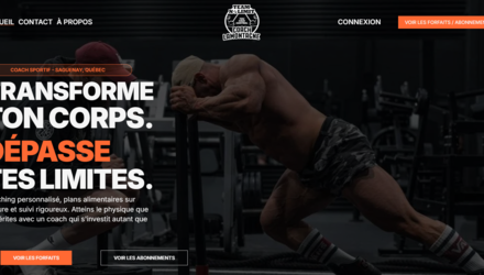 Site Web Dereck Lamontagne Coaching