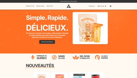 Site Web Active Flavor