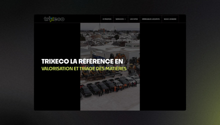 Trixeco - Image de marque, contenu et site Web