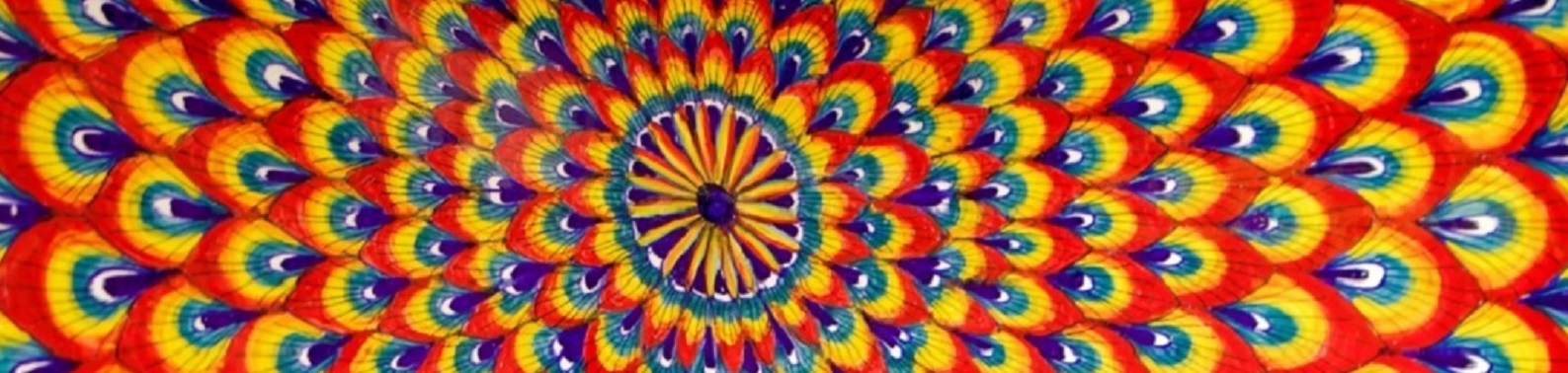 Colorful Italian Plate