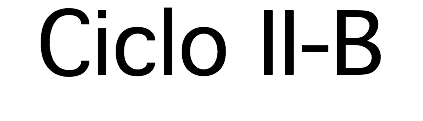 Ciclo II-B