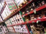 Boodschappen doen aan de grens