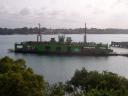 De ferry in Mombasa.. lekker aanstampen