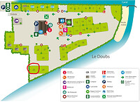Plattegrond camping Ranchot