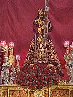 in de kerk