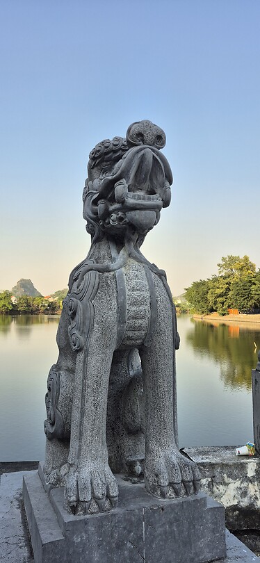 Bewaker bij de tempel