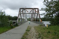 30-06-2023 bij de brug over de Matanuska River.
