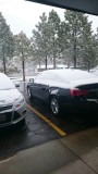 sneeuw in Bryce Canyon