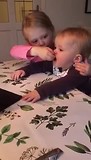 Facetimen met onze kleinkinderen