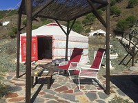 Slapen in de yurt