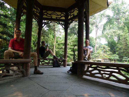 tuin Wuhong tempel