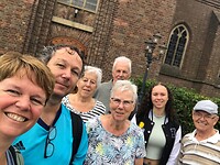 Finish kerk beugen