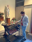 Kerk gassel kaars