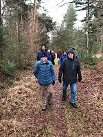 Op weg naar lunch