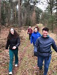 Door de bossen