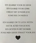 Gedicht kaars