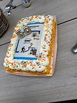 Taart 50 kaarsje