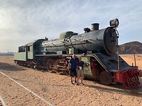 Voor de trein