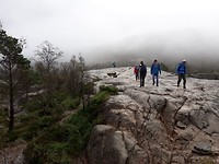 Wandeling Preekstoel in de wolken